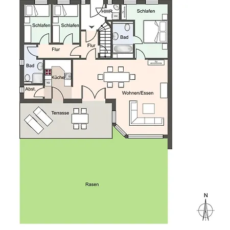 Schmucke-hus-app-1 Apartment *
